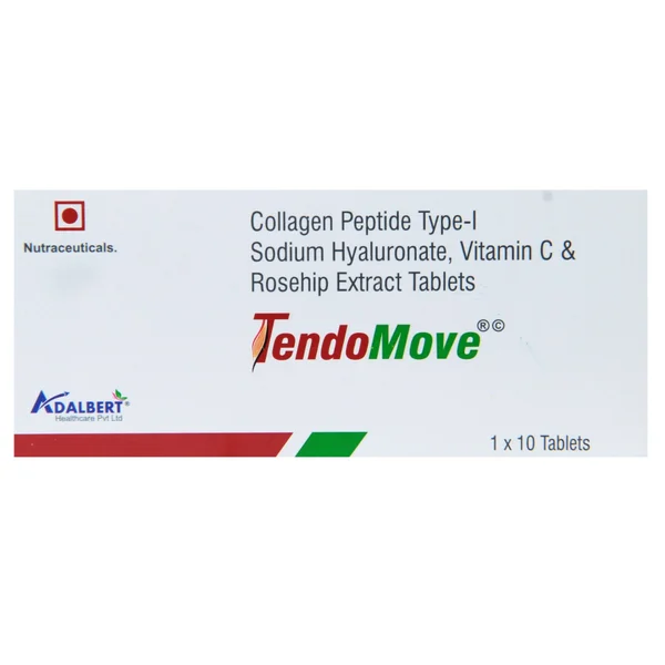 TENDOMOVE TABLET 10'S, Pack of 10 TabletS