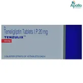 TENZULIX 20MG TABLET 10'S, Pack of 10 TabletS