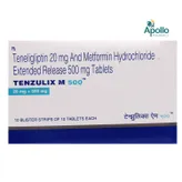 Tenzulix M 500 Tablet 10's, Pack of 10 TABLETS