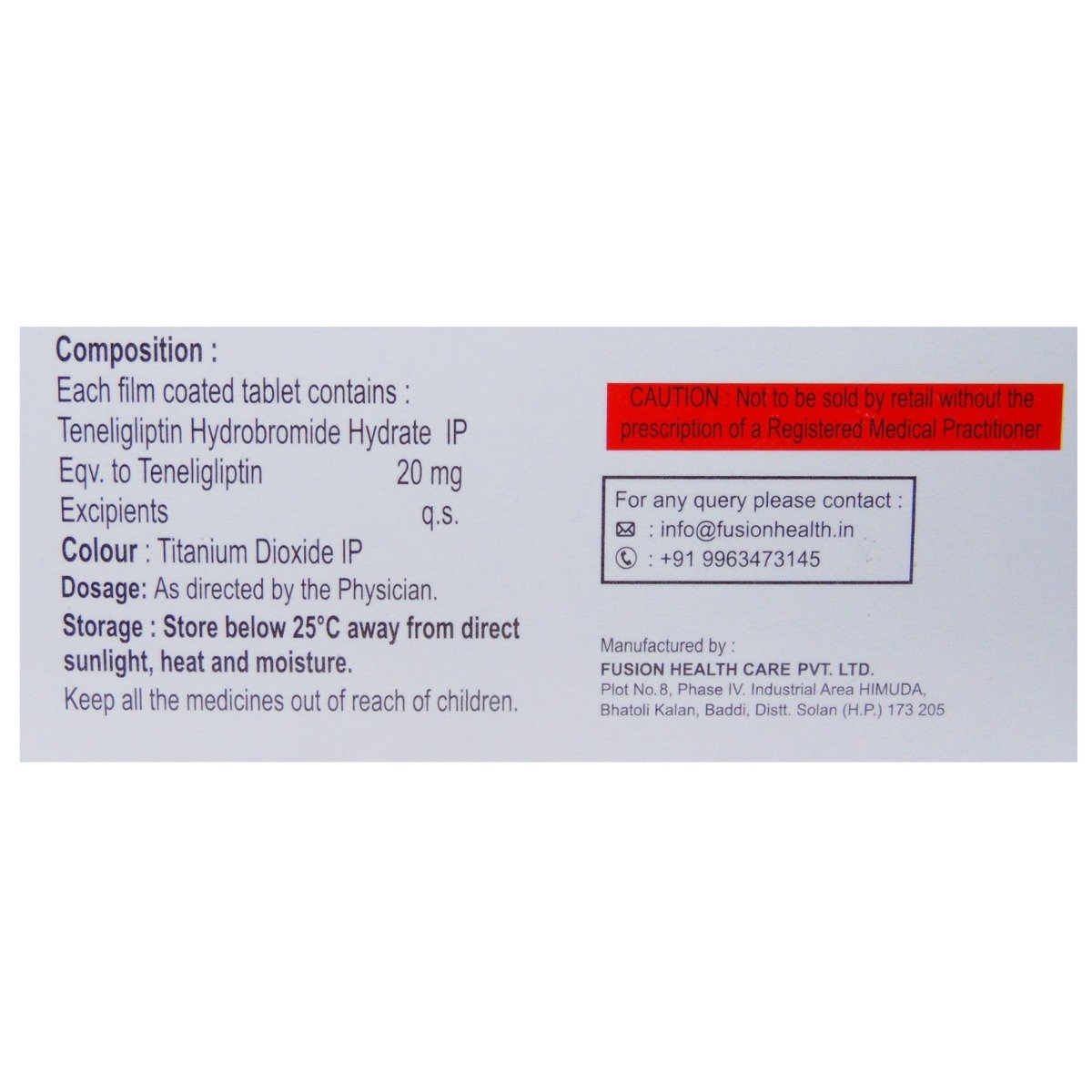 Tensorin Tablet 10's, Pack of 10 TabletS Tensorin Tablet 10's, Pack of 10 TabletS