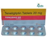 Tenliday 20 mg Tablet 10's, Pack of 10 TabletS
