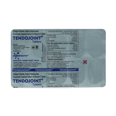 Tendojoint Tablet 10's, Pack of 10 TabletS