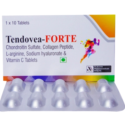 Tendovea-Forte Tablet 10's, Pack of 10 TabletS