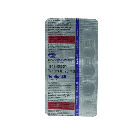 Tenlip 20 Tablet 15's