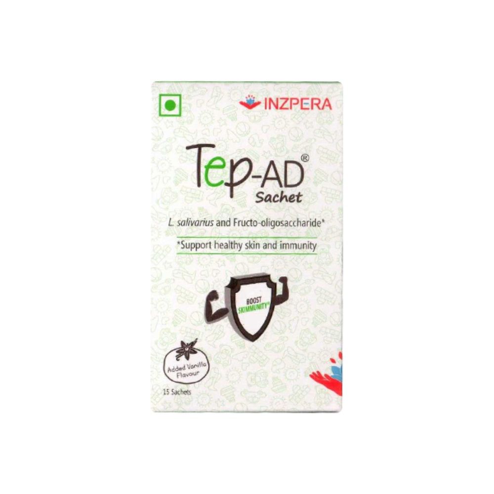 Buy Tep-AD Vanilla Flavour Sachet 15's Online