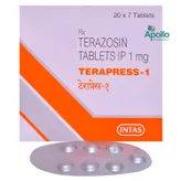 Terapress 1 Tablet 7's, Pack of 7 TABLETS