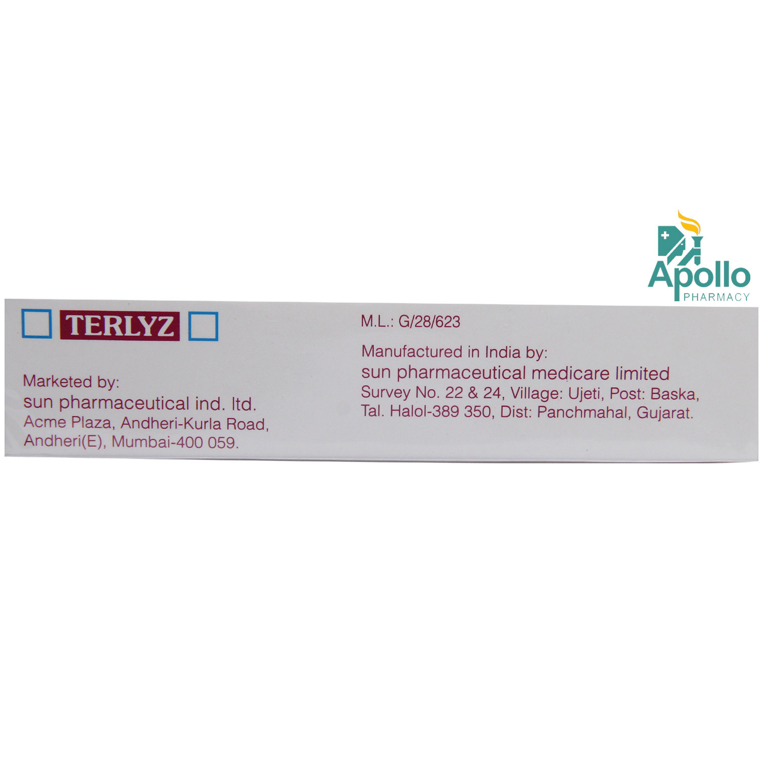 TERLYZ INJECTION 10ML, Pack of 1 INJECTION TERLYZ INJECTION 10ML, Pack of 1 INJECTION