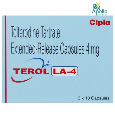 Terol LA-4 Capsule 10's, Pack of 10 CAPSULES