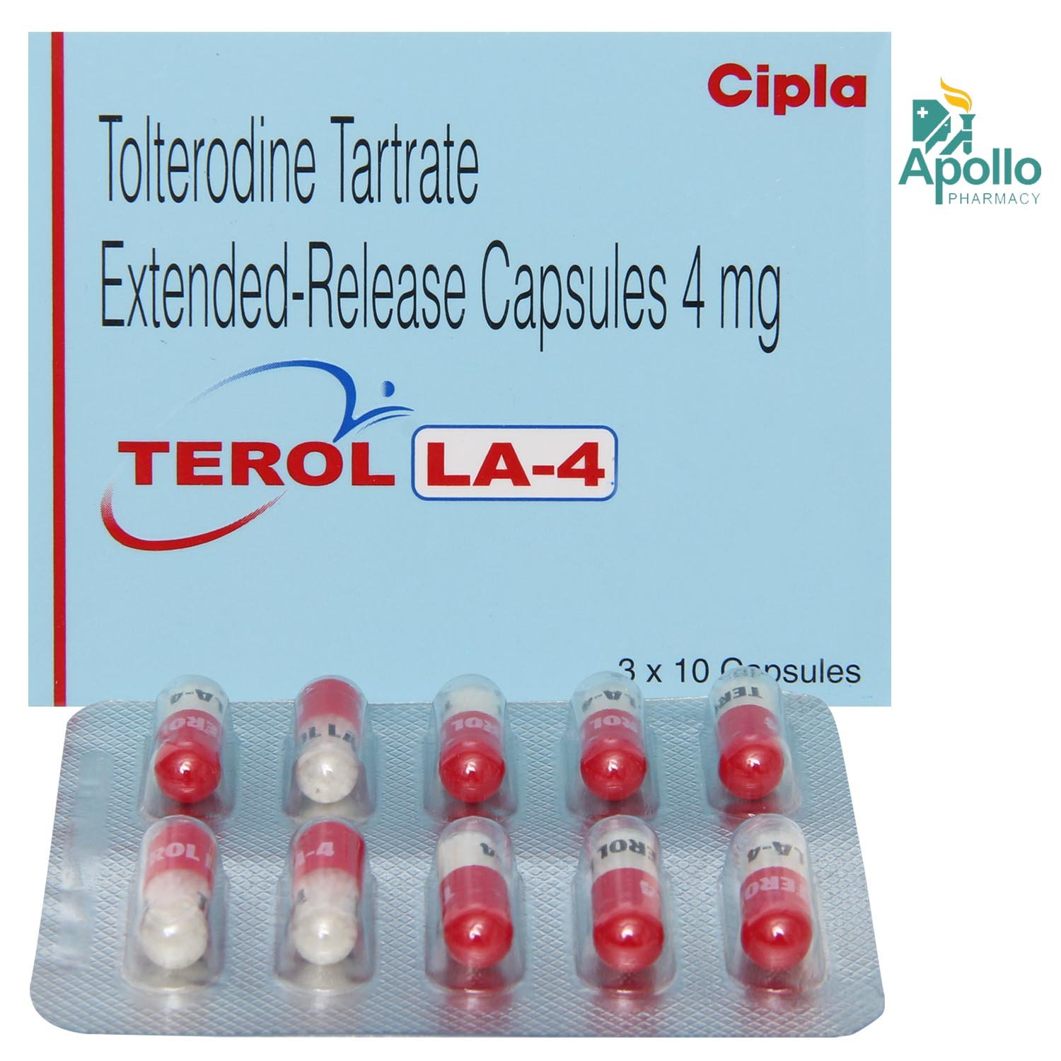 Terol LA-4 Capsule 10's, Pack of 10 CAPSULES Terol LA-4 Capsule 10's, Pack of 10 CAPSULES