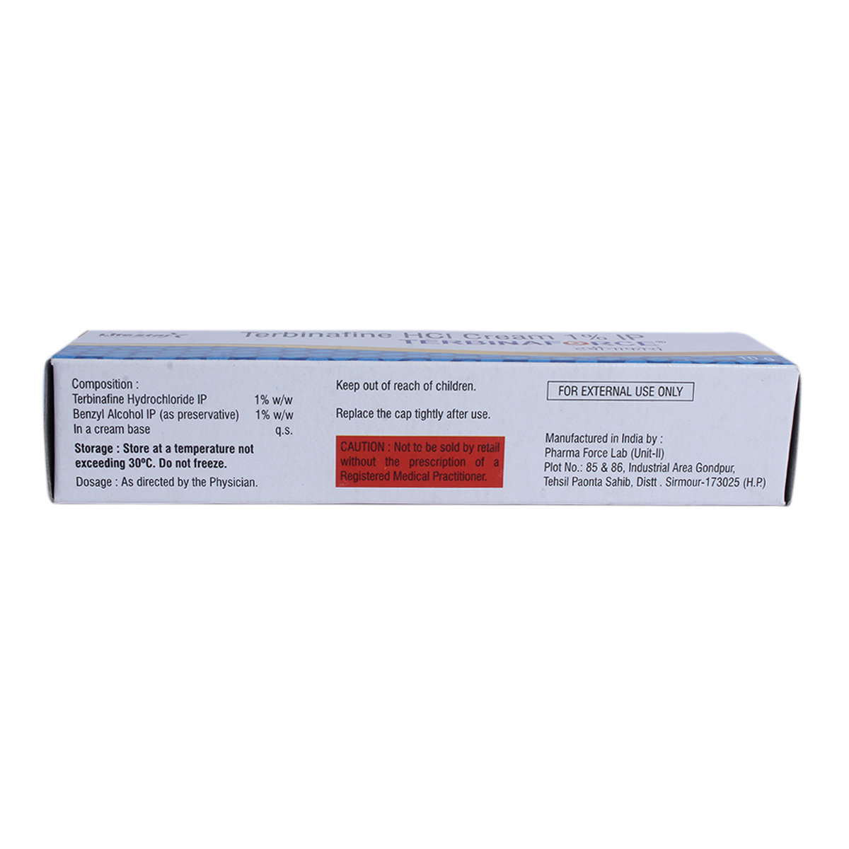 Terbina Force Cream 10 gm, Pack of 1 Cream Terbina Force Cream 10 gm, Pack of 1 Cream