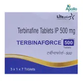 Terbinaforce 500 Tablet 7's, Pack of 7 TABLETS