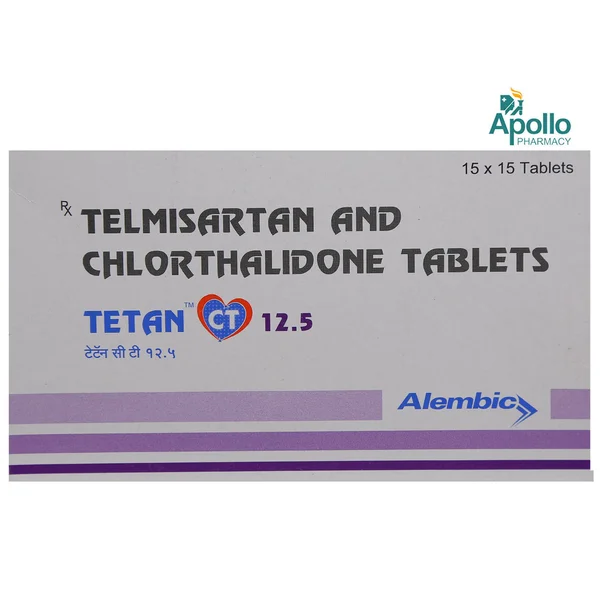 Tetan CT 12.5 Tablet 15's