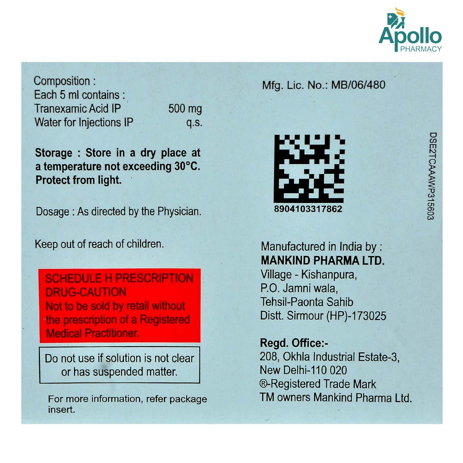 Texacine Injection Buy Texakind 500 mg Injection 5 ml online | Uses, Side Effects, Price ...