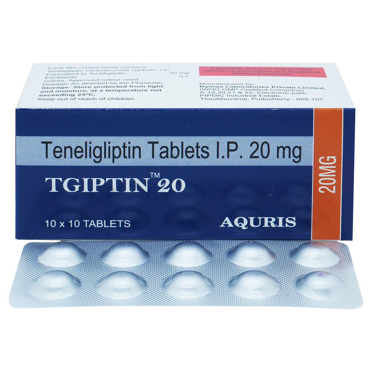 Tgiptin 20 Tablet 10's, Pack of 10 TABLETS Tgiptin 20 Tablet 10's, Pack of 10 TABLETS