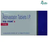 TGTOR 5MG TABLET, Pack of 10 TABLETS