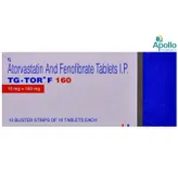TGTOR F 160MG TABLET, Pack of 10 TABLETS