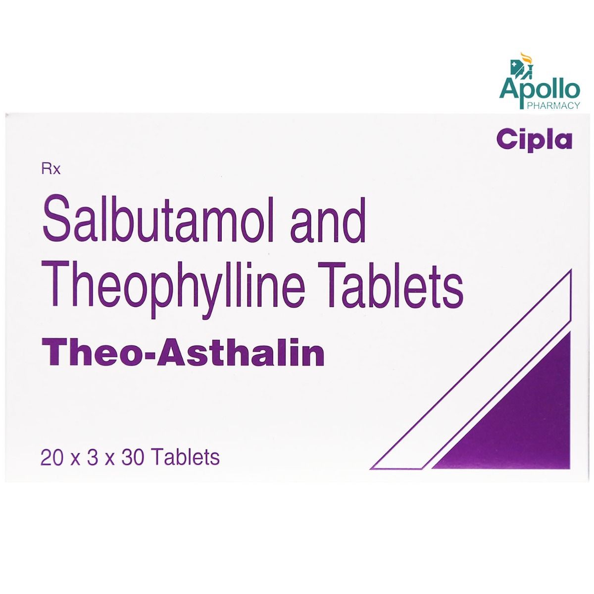 Buy Theo-Asthalin Tablet 30's Online