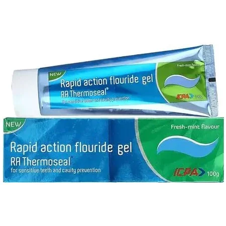 RA Thermoseal Rapid Action Mint Flavour Sensitive Teeth & Cavity Protection Toothpaste, 100 gm