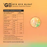 The Good Bug Bye Bye Bloat Synbiotic Supergut Powder for Bloating &amp; Gas, 2 gm x 15 Sachets, Pack of 1