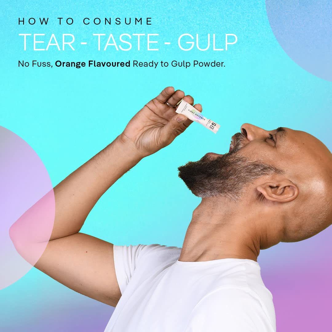 The Good Bug First Defense Supergut Orange Flavour Powder, 1.5gm x 15 Sachets, Pack of 1 The Good Bug First Defense Supergut Orange Flavour Powder, 1.5gm x 15 Sachets, Pack of 1