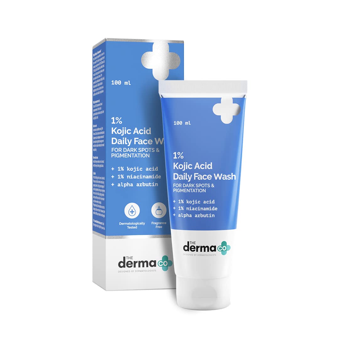 Buy The Derma Co 1% Kojic Acid Daily Face Wash, 100 ml Online