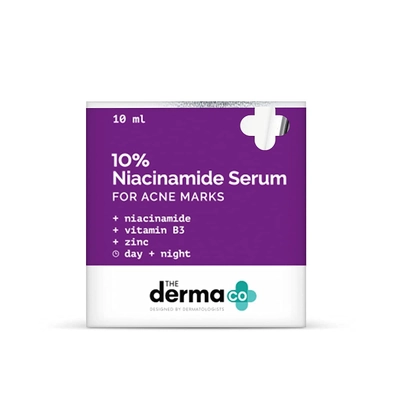 The Derma Co 10% Niacinamide Face Serum, 10 ml, Pack of 1