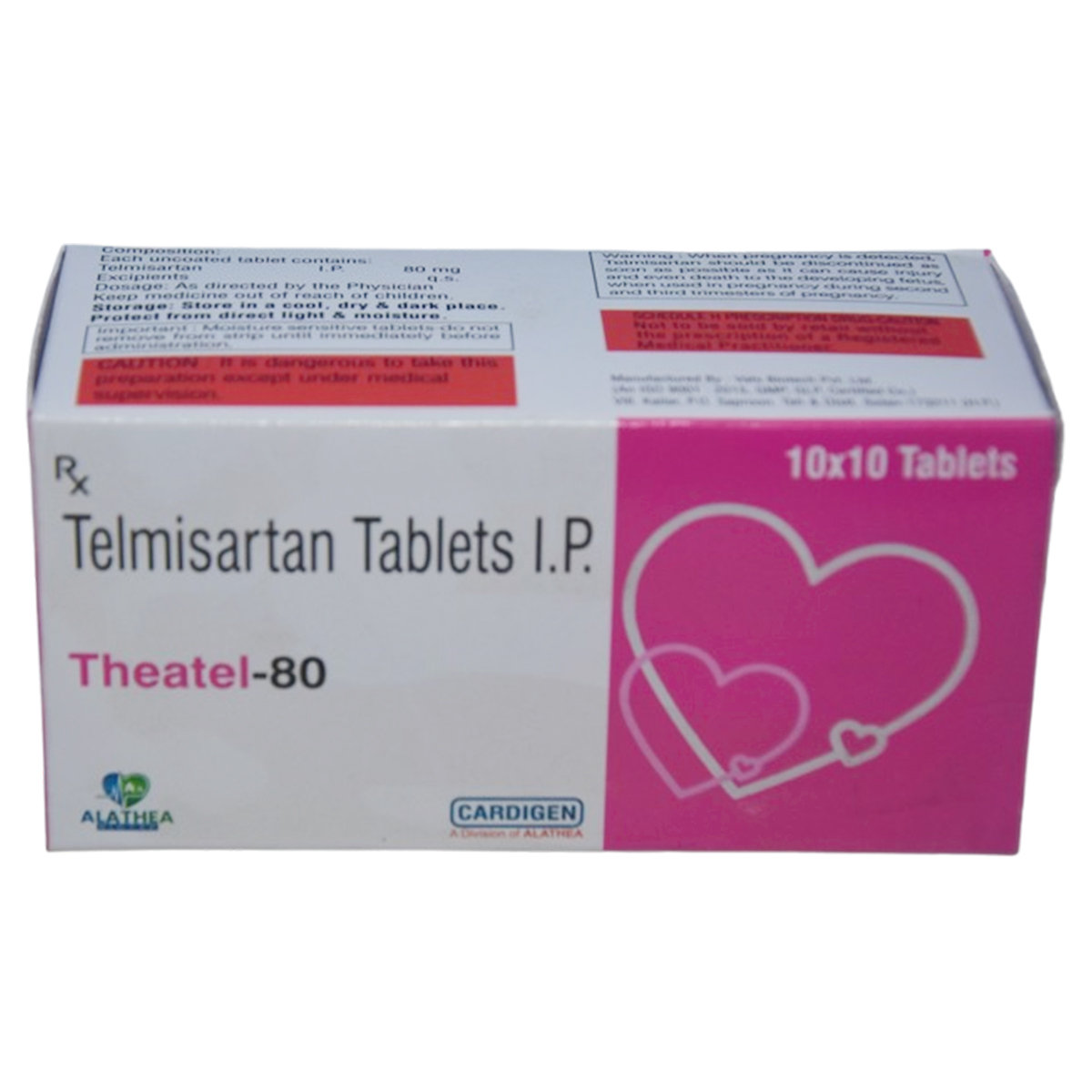 Theatel-80 Tablet 10's, Pack of 10 Theatel-80 Tablet 10's, Pack of 10