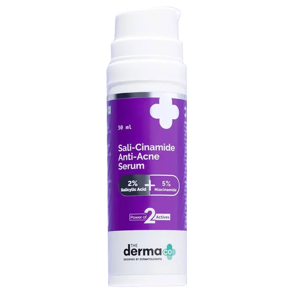 The Derma Co Sali-Cinamide Anti-Acne Face Serum, 30 ml