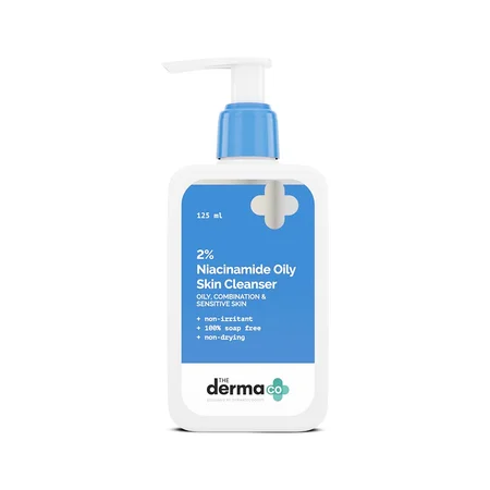 The Derma Co 2% Niacinamide Oily-Skin Cleanser, 125 ml