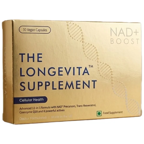 THE LONGEVITA SUPPLEMENT VEGAN CAP 2X15 30'S