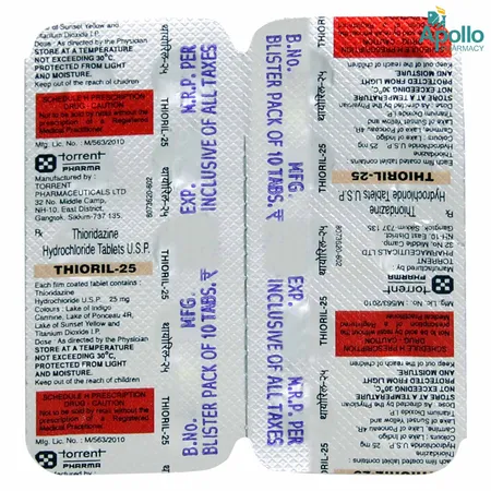 Thioril 25 Tablet 10's