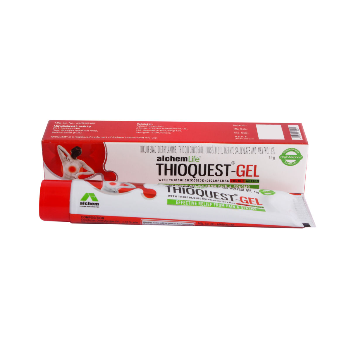 Buy THIOQUEST GEL 15GM Online