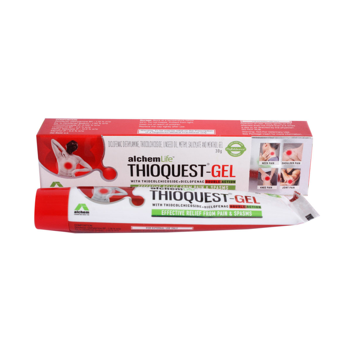 Buy Thioquest Gel 30 gm Online