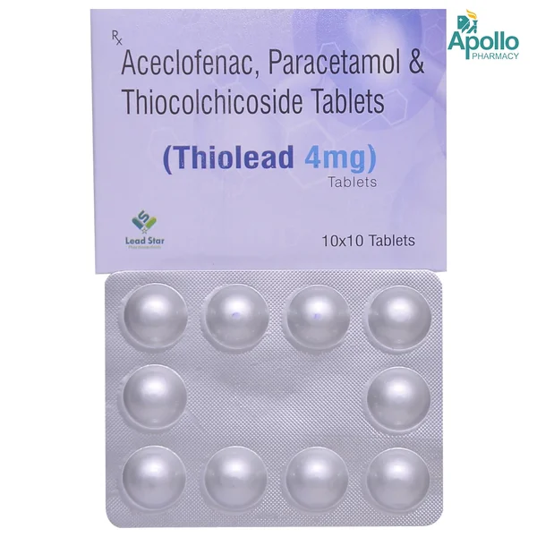 Thiolead 4 Tablet 10's, Pack of 10 TABLETS