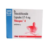 Thiospas 4 Capsule 15's, Pack of 15 CapsuleS