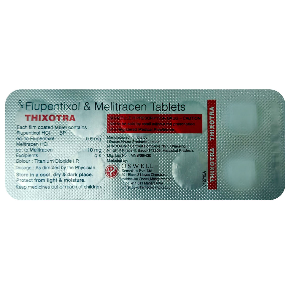 Thixotra Tablet 10's, Pack of 10 Thixotra Tablet 10's, Pack of 10