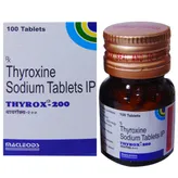 Thyrox 200 mcg Tablet 100's, Pack of 1 TABLET