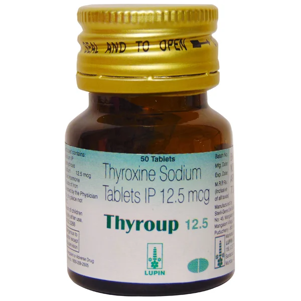 Thyroup 12.5 mcg Tablet 50's, Pack of 1 TABLET