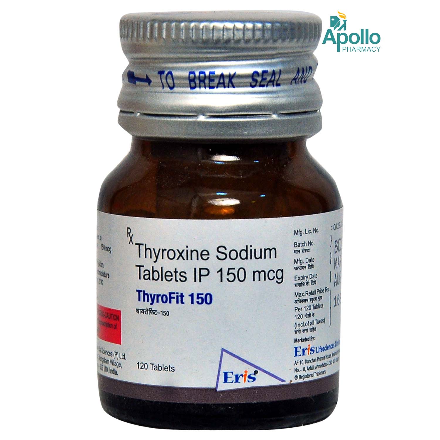 Buy Thyrofit 150 mcg Tablet 30's Online
