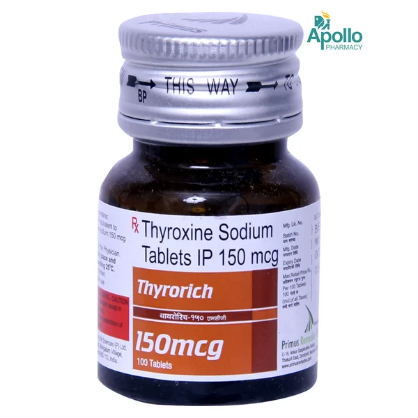 Thyrorich 150 mcg Tablet 100's