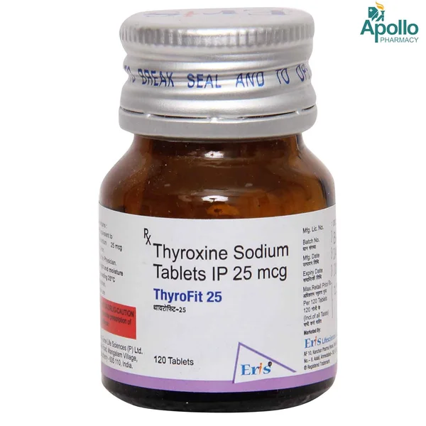 Thyrofit 25 mcg Tablet 120's