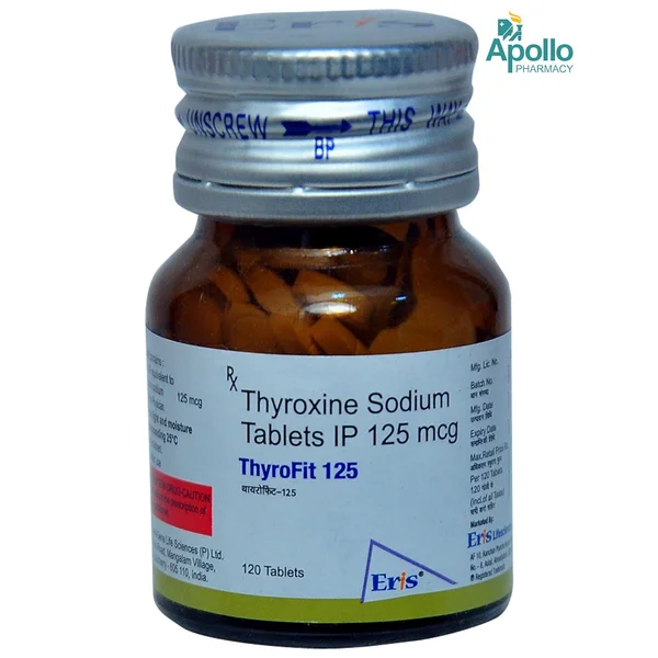 Thyrofit 125 mcg Tablet 120's, Pack of 1 Tablet