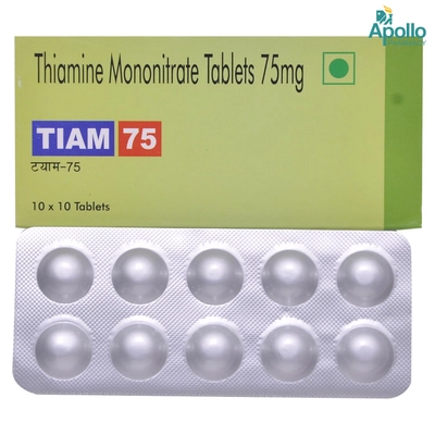 Tiam 75 Tablet 10's, Pack of 10 TABLETS