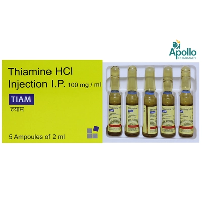 TIAM 100MG INJECTION, Pack of 1 Injection