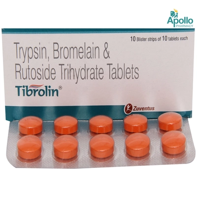 Tibrolin Tablet 10's, Pack of 10 TABLETS