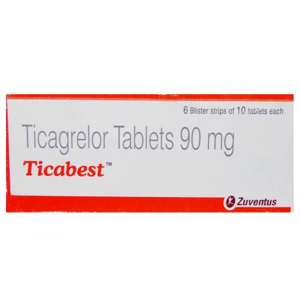 Ticabest 90 mg Tablet 10's