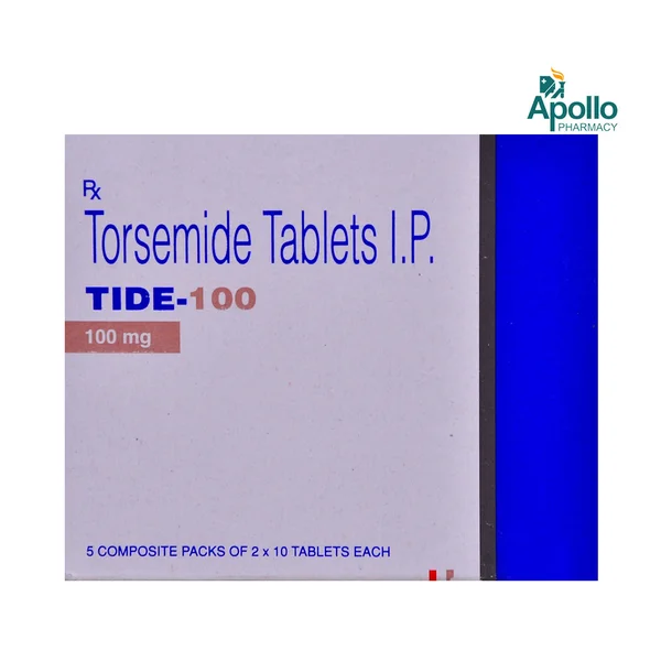 Tide-100 Tablet 10's, Pack of 10 TABLETS