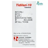 Tidilan-10 Tablet 30's, Pack of 30 TABLETS