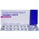 TIDOMET FORTE 25MG TABLET, Pack of 10 TabletS