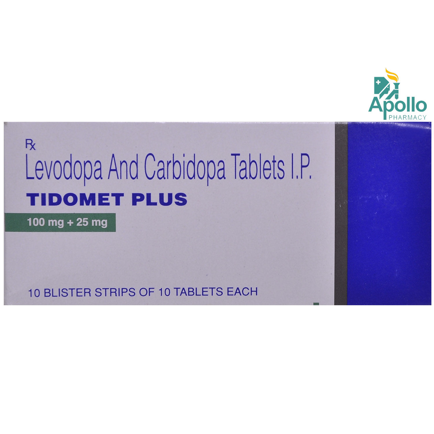 Buy Tidomet Plus 25 Tablet 10's Online